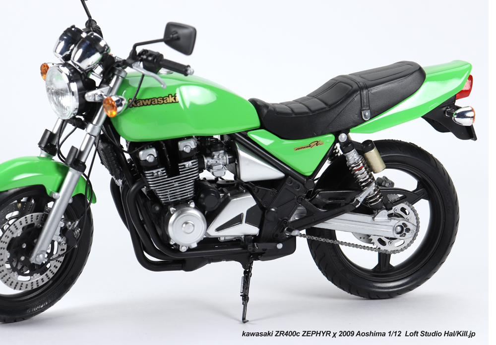 1/12 kawasaki ZR400c ZEPHYR kai 2009